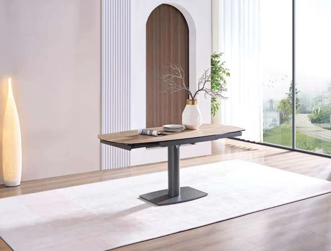 Table extensible bois clair