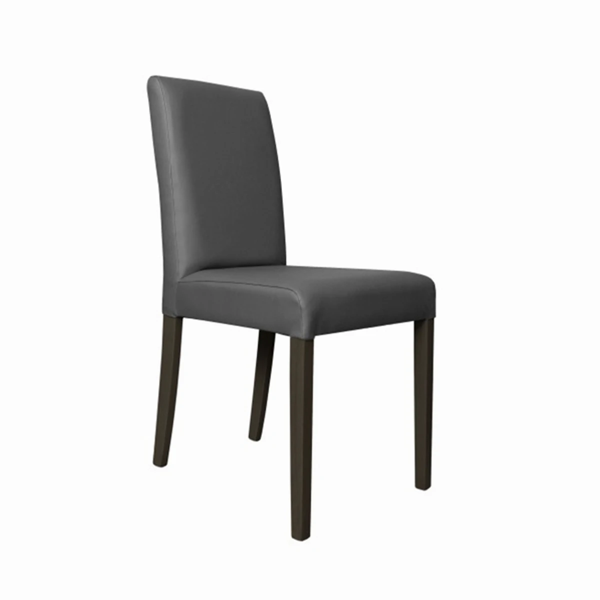 Chaise grise synthétique