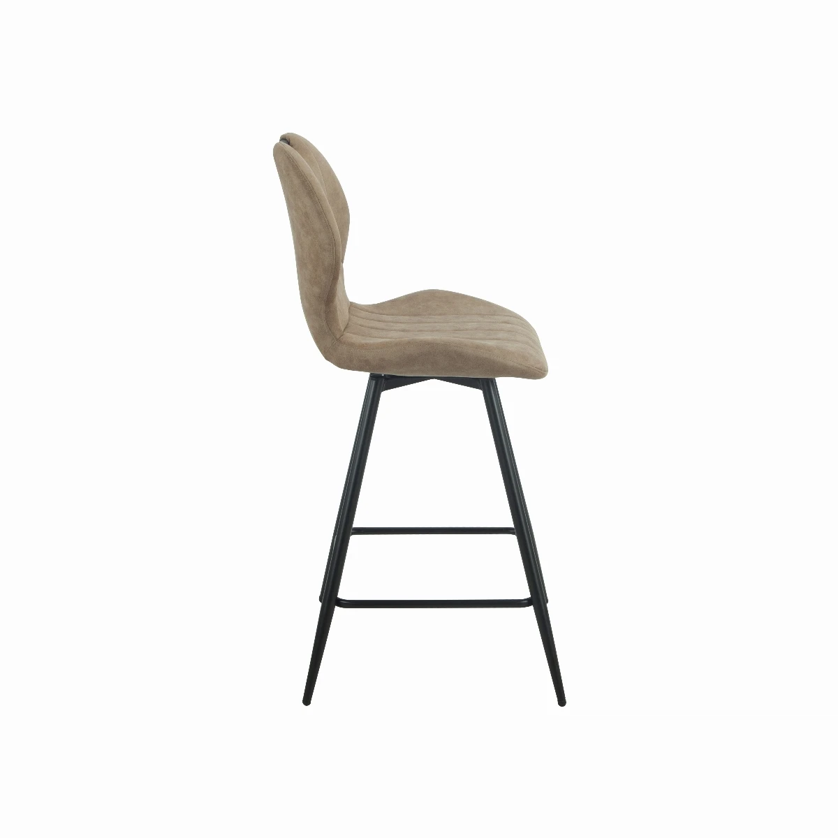 Chaise de bar camel