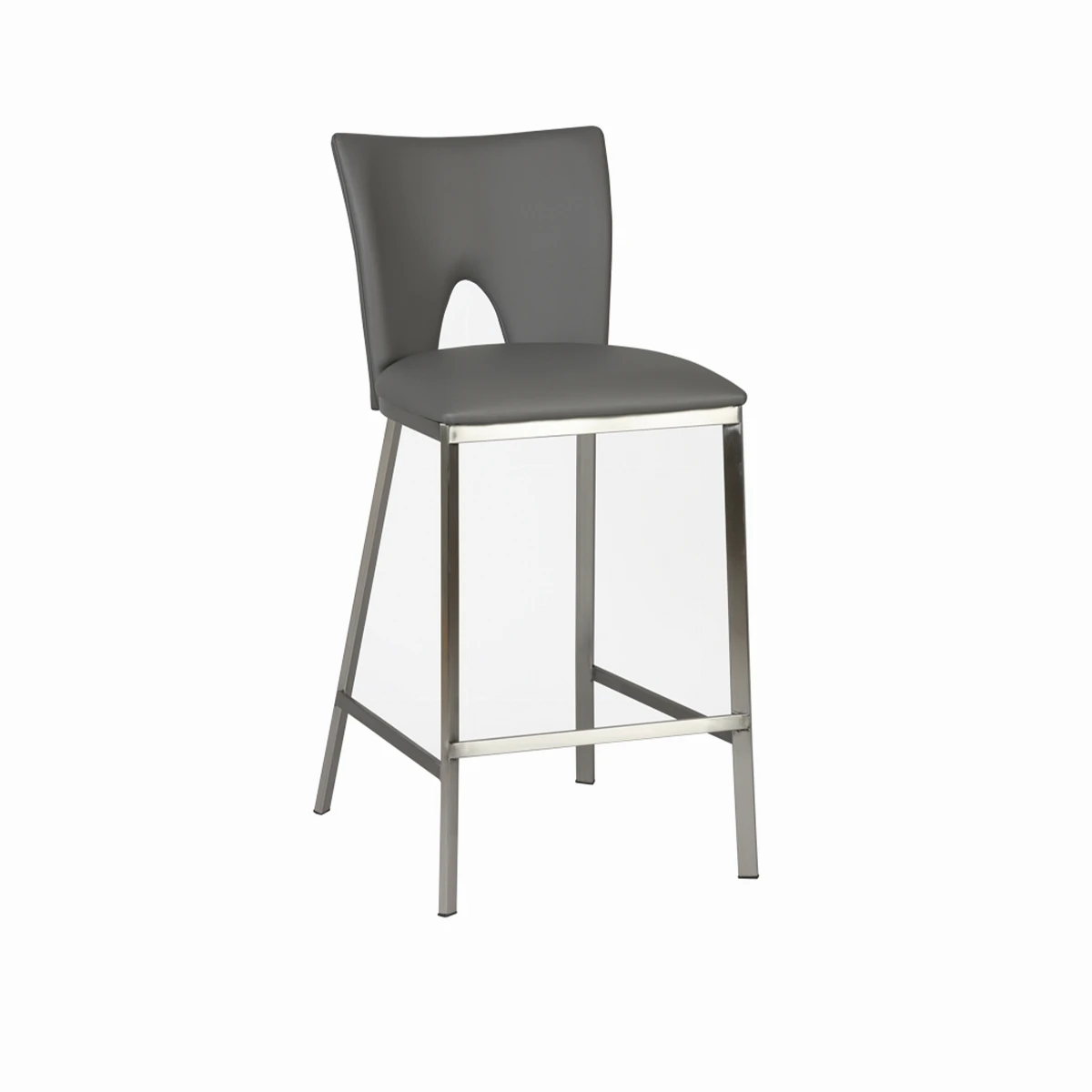 Tabouret snack gris