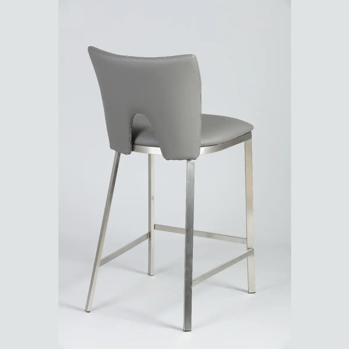 Tabouret snack gris