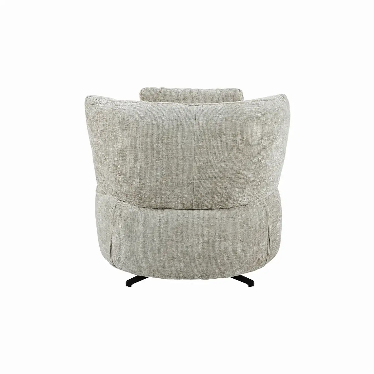 Fauteuil pivotant beige