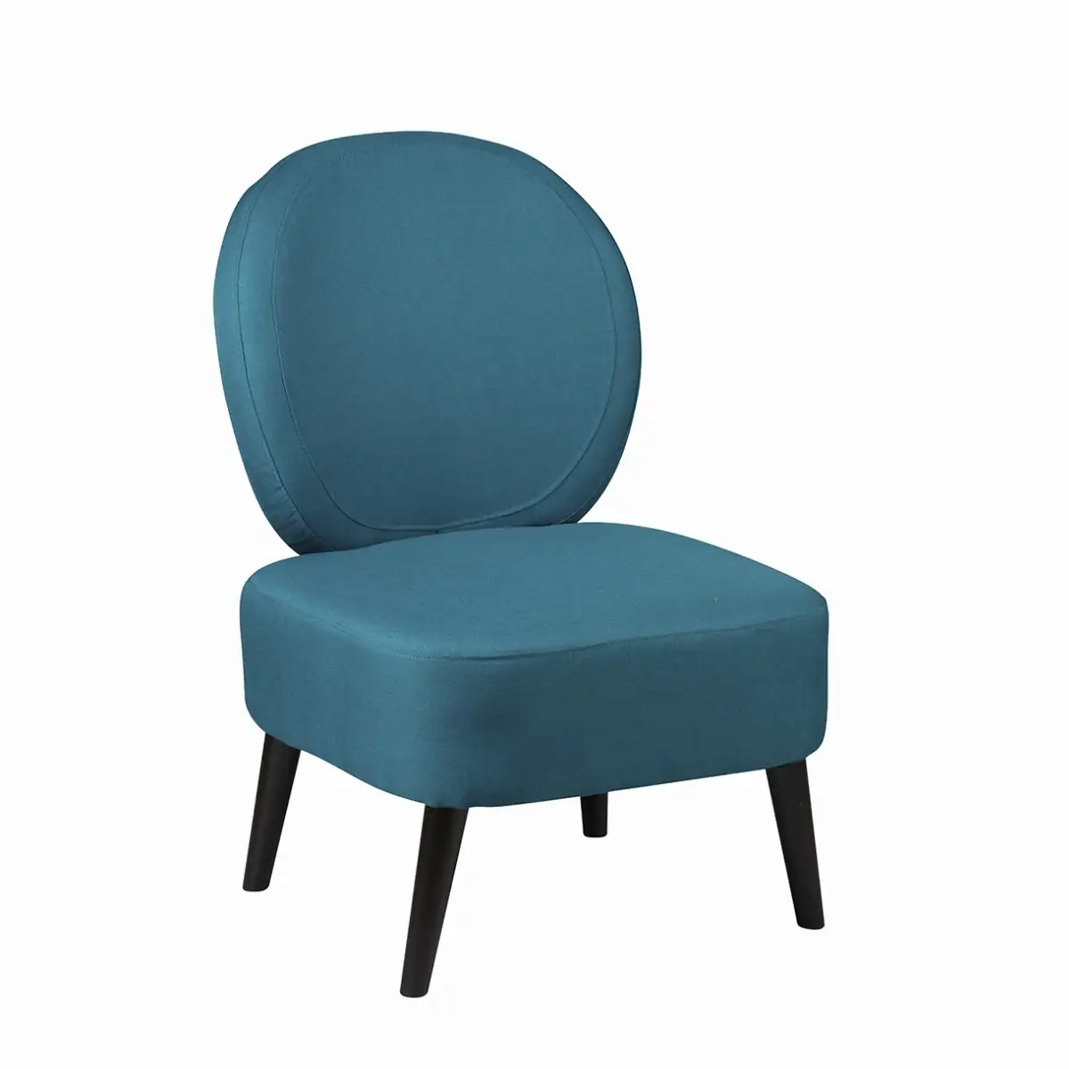 Fauteuil bleu canard