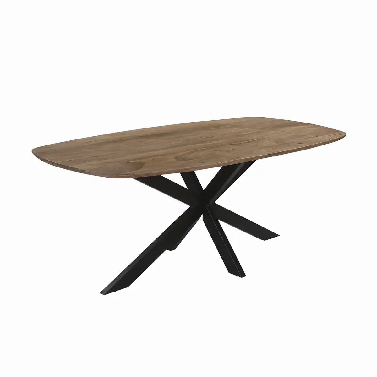 Table ovale acacia 200 cm
