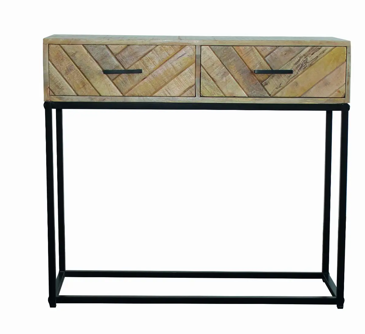Console manguier blanchi