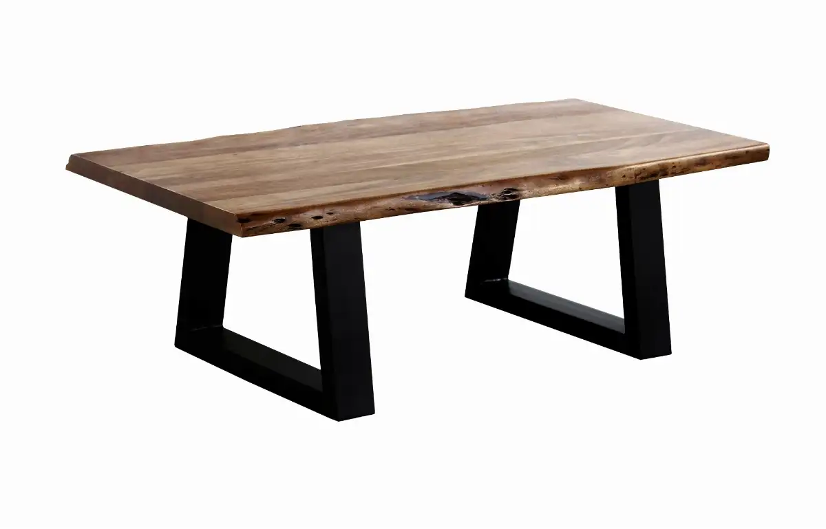 Table basse acacia massif