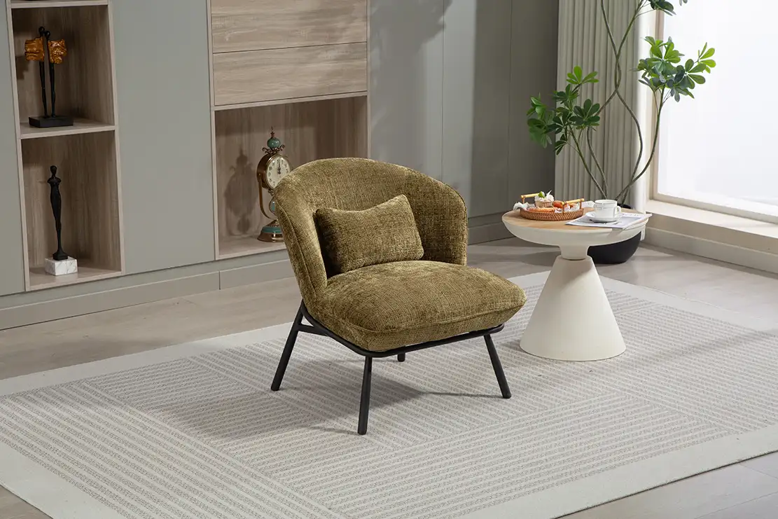 Fauteuil vert